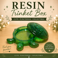 Turtle Resin Trinket Box