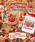Gingerbread hot chocolate mini bundle